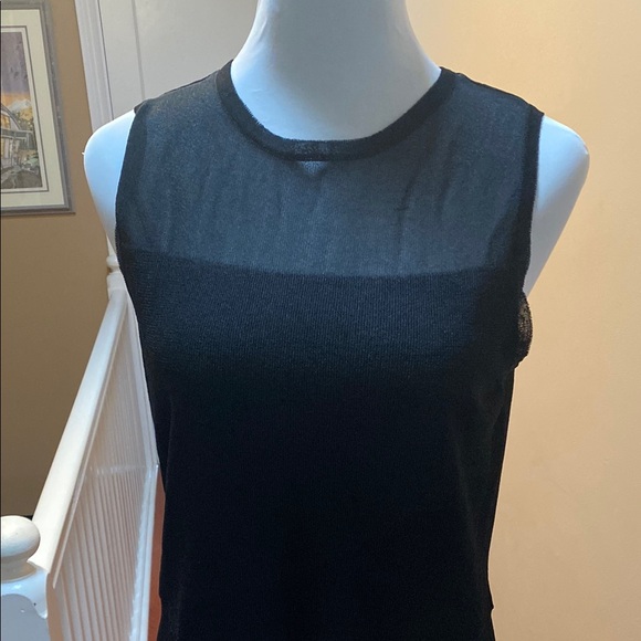 Elegant Black Sheer Woman’s Twin Set - Picture 5 of 8